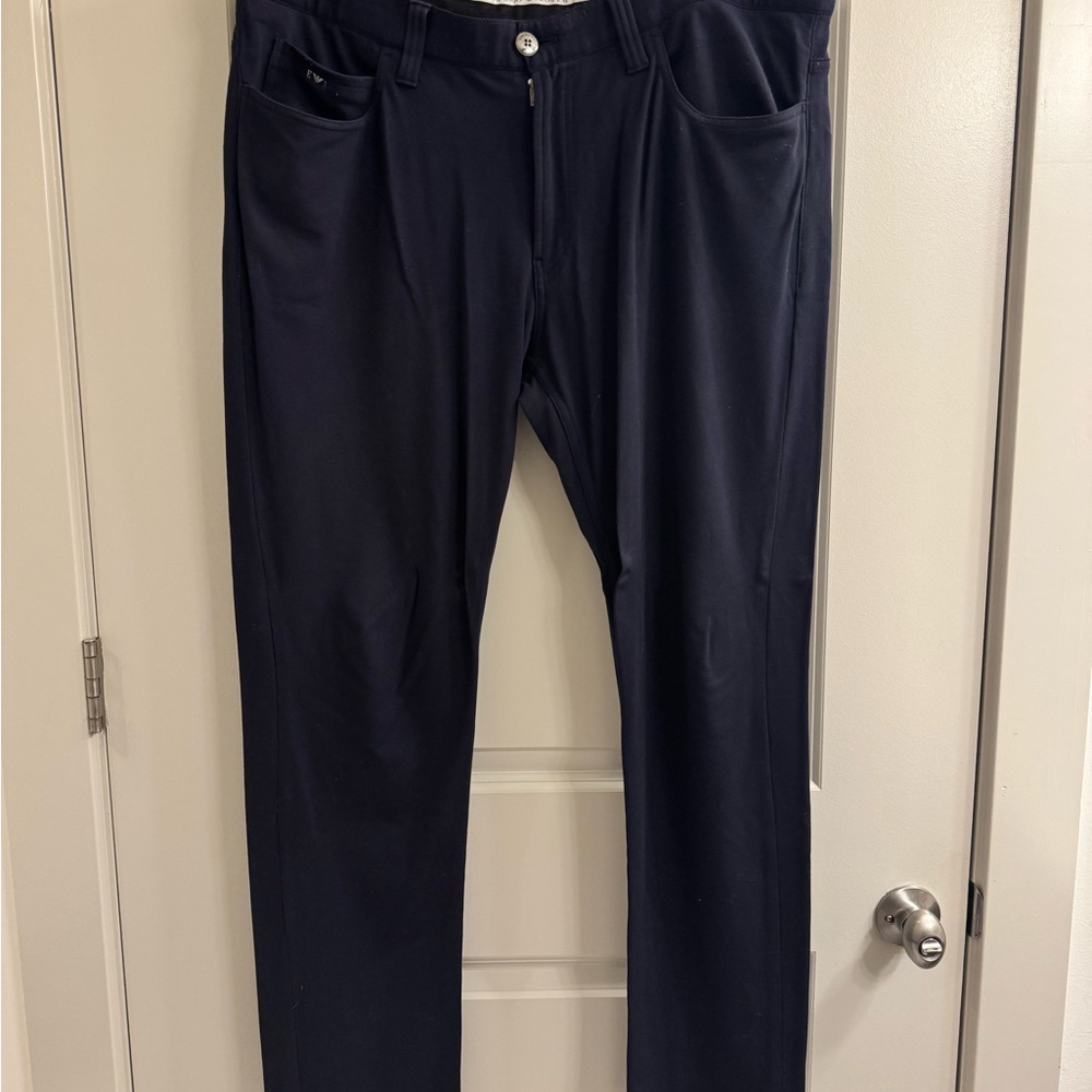 EA navy pants